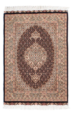 Alfombra Persa - Tabriz - Real - 95 x 60 cm - azul oscuro