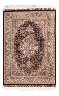 Alfombra Persa - Tabriz - Real - 95 x 60 cm - azul oscuro
