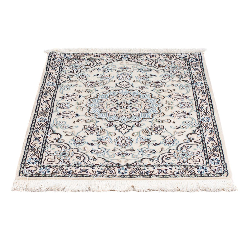 Alfombra Persa - Nain - Real - 90 x 62 cm - beige