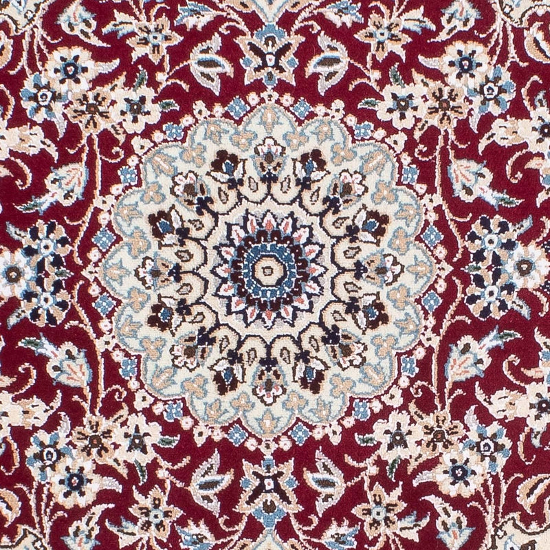 Alfombra Persa - Nain - Real - 93 x 65 cm - rojo