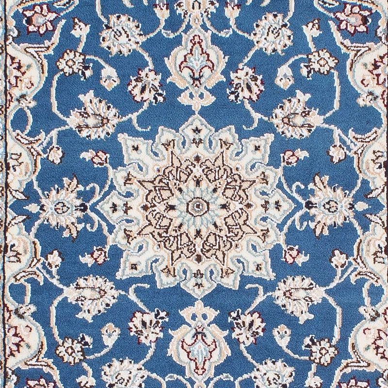 Alfombra Persa - Nain - Real - 95 x 67 cm - azul