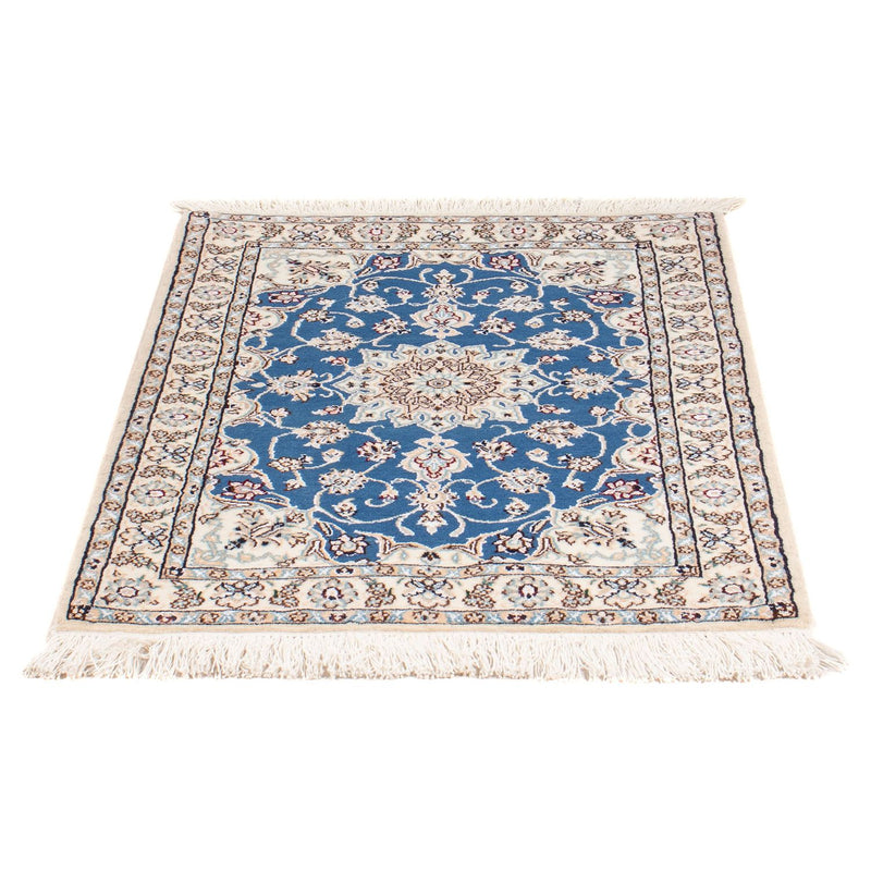 Alfombra Persa - Nain - Real - 95 x 67 cm - azul