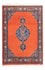 Alfombra persa - Clásica - 75 x 50 cm - naranja