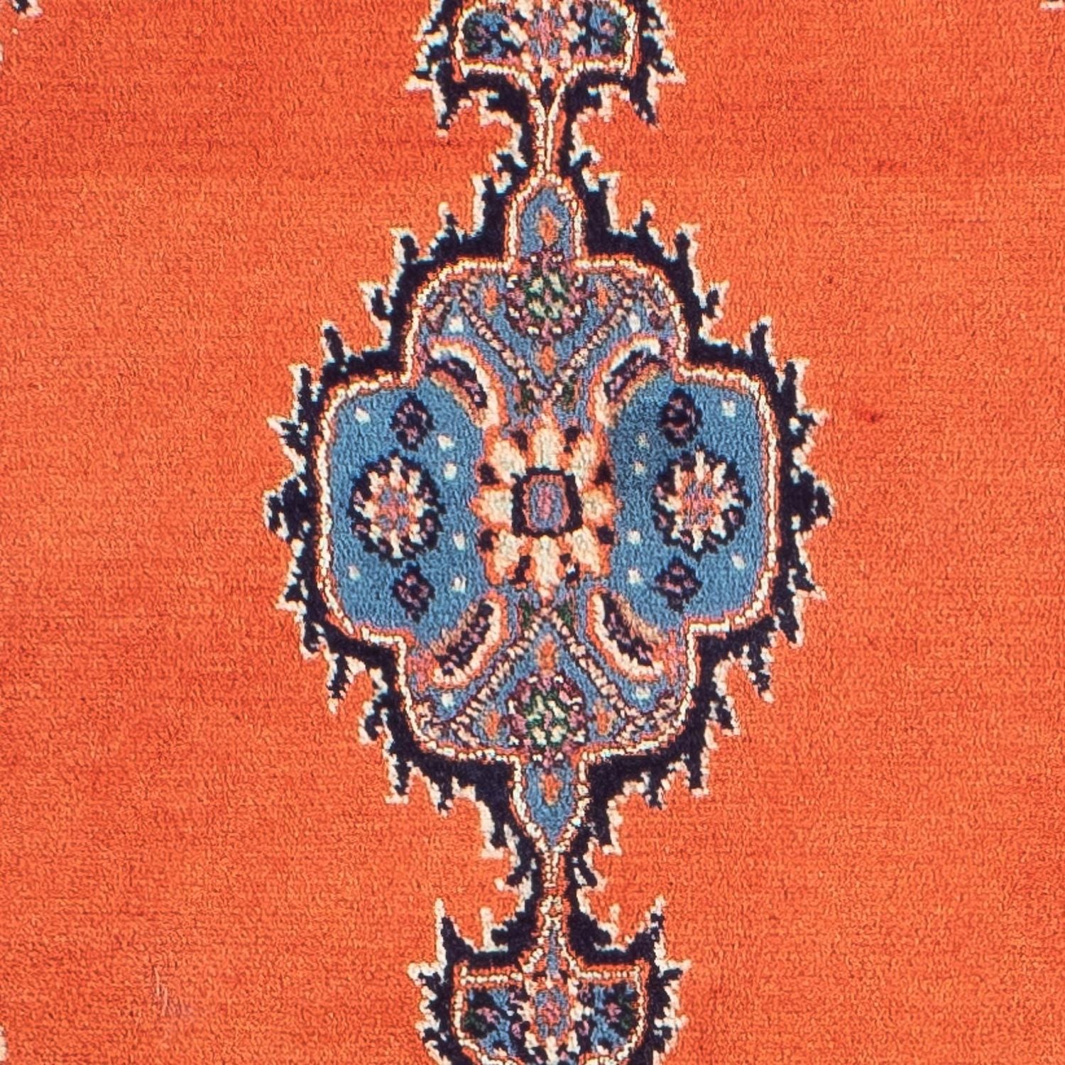 Alfombra persa - Clásica - 75 x 50 cm - naranja
