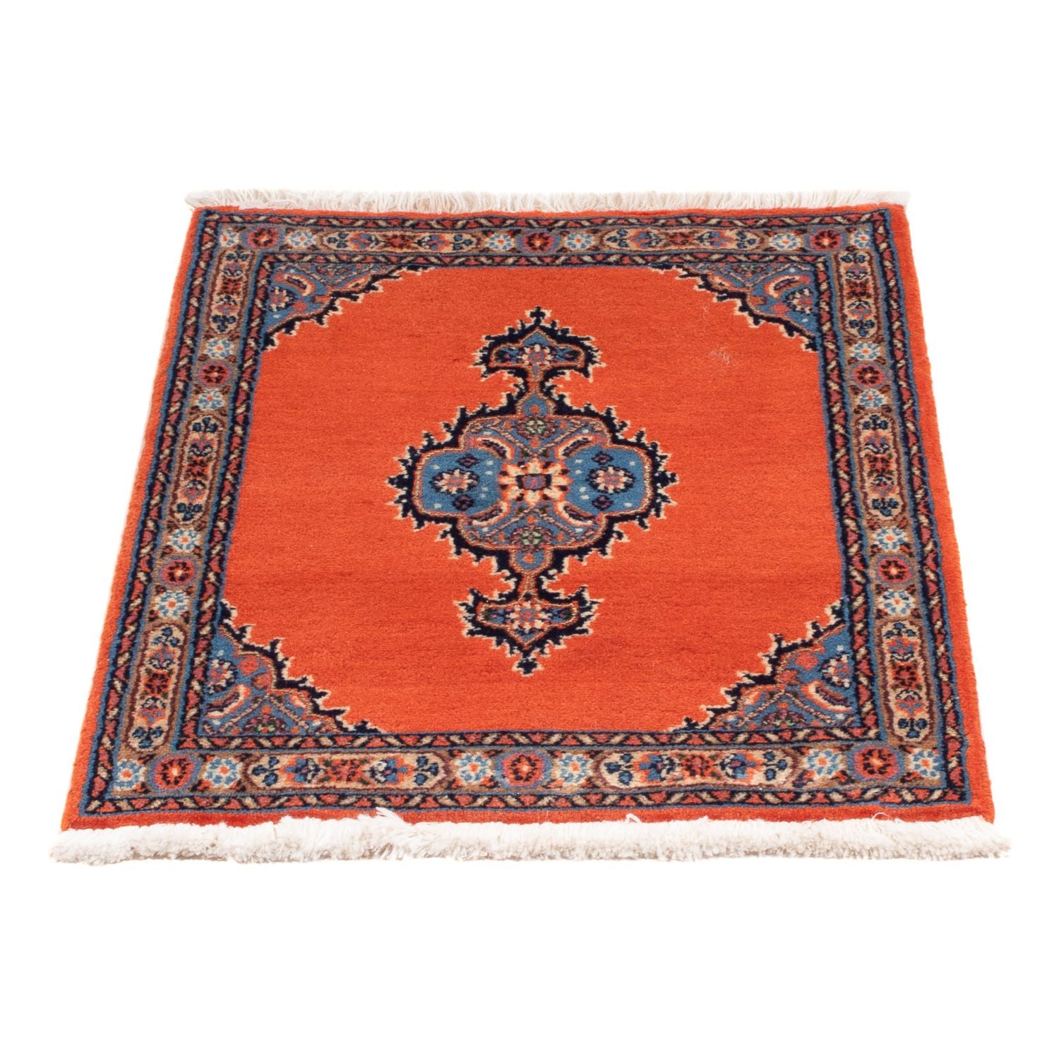 Alfombra persa - Clásica - 75 x 50 cm - naranja