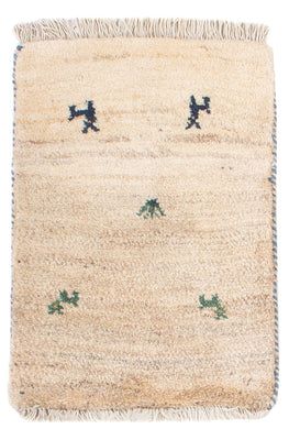 Alfombra Gabbeh - Persa - 60 x 40 cm - beige