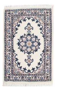 Alfombra persa - Nain - 60 x 40 cm - beige