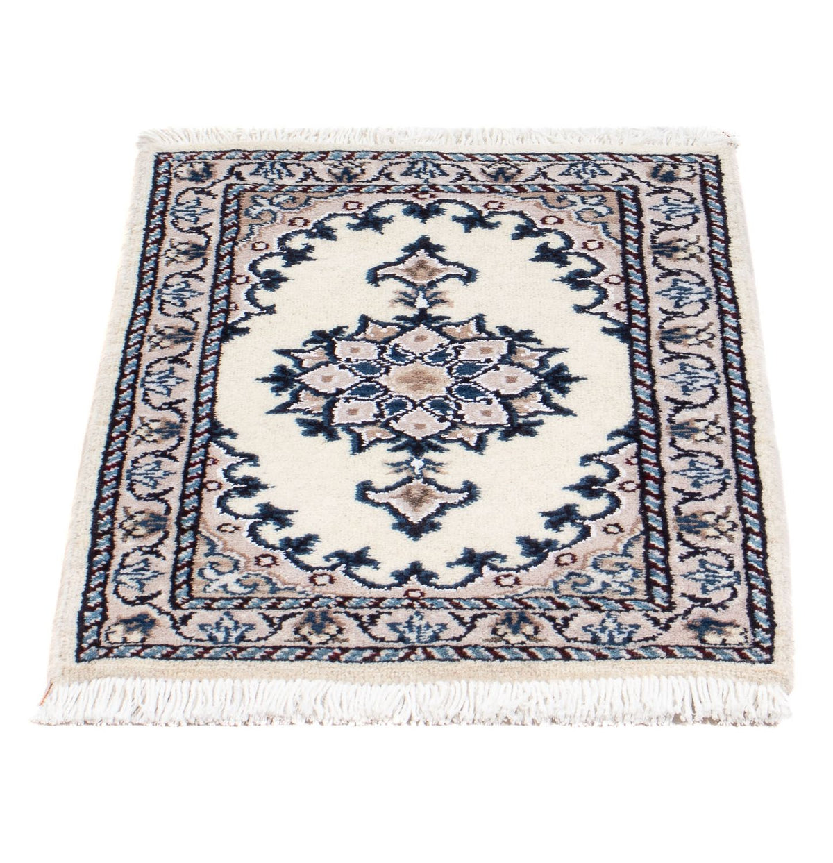 Alfombra persa - Nain - 60 x 40 cm - beige