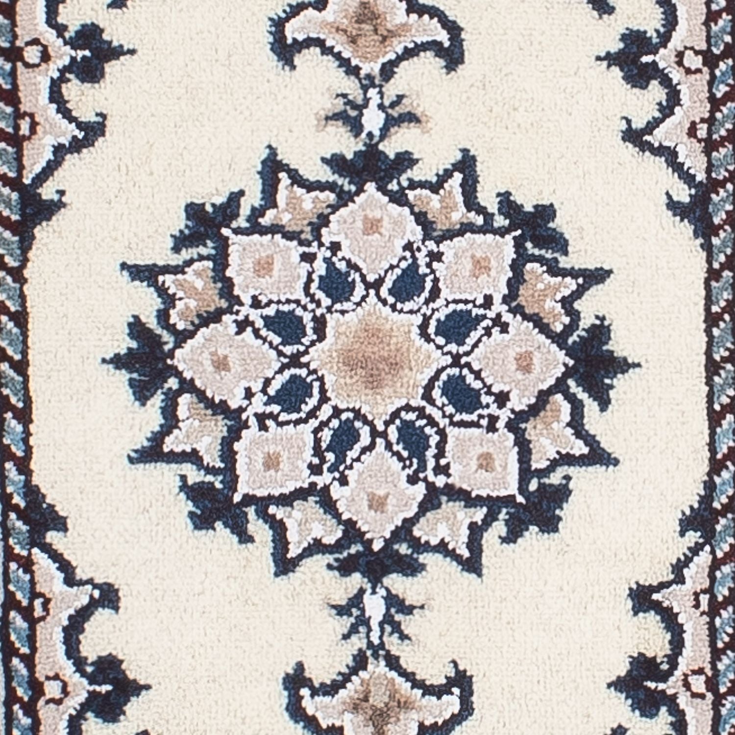 Alfombra persa - Nain - 60 x 40 cm - beige