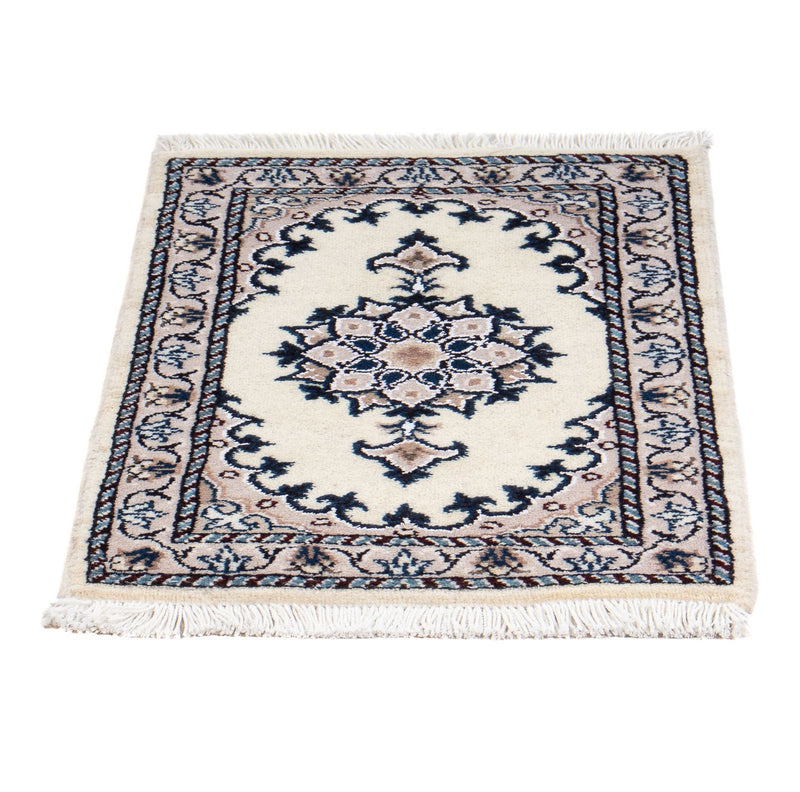 Alfombra persa - Nain - 60 x 40 cm - beige