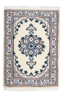 Alfombra persa - Nain - 60 x 40 cm - beige