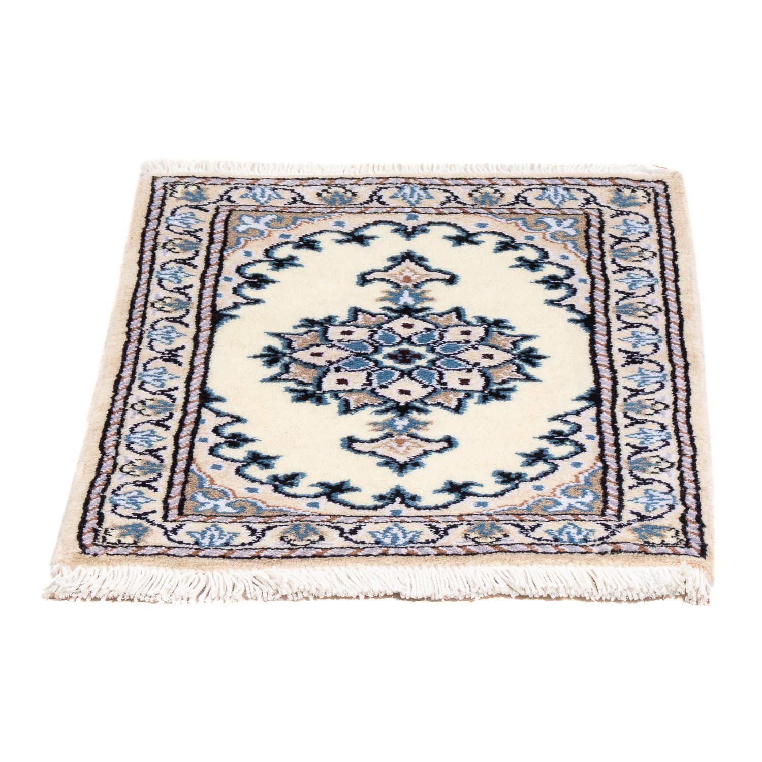 Alfombra persa - Nain - 60 x 40 cm - beige