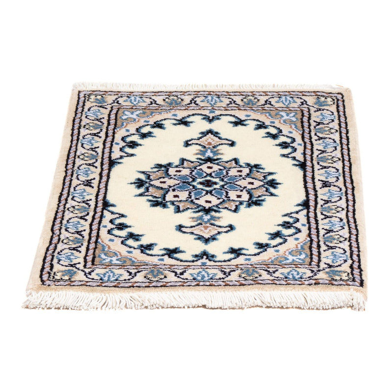 Alfombra persa - Nain - 60 x 40 cm - beige