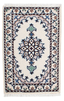 Alfombra persa - Nain - 60 x 40 cm - beige