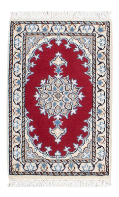 Alfombra persa - Nain - 60 x 40 cm - rojo