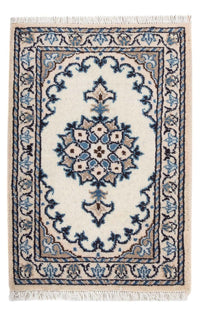 Alfombra persa - Nain - 60 x 40 cm - crema