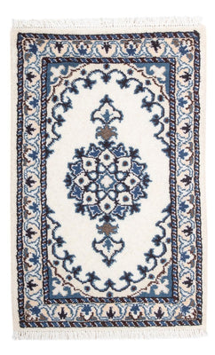 Alfombra persa - Nain - 60 x 40 cm - crema