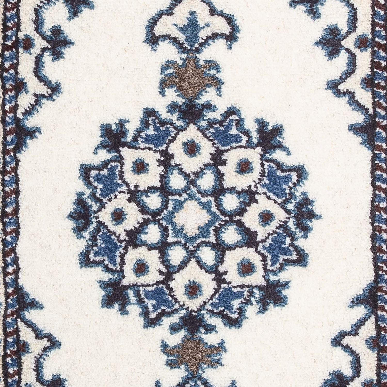 Alfombra persa - Nain - 60 x 40 cm - crema