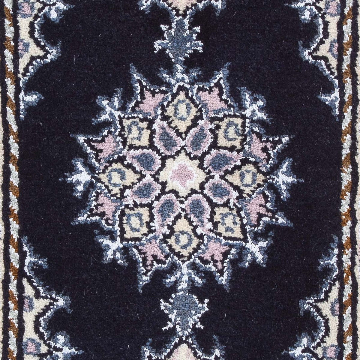Alfombra persa - Nain - 60 x 40 cm - azul oscuro