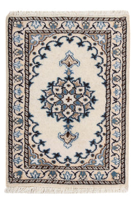 Alfombra persa - Nain - 60 x 40 cm - crema