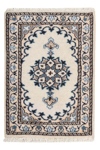Alfombra persa - Nain - 60 x 40 cm - crema