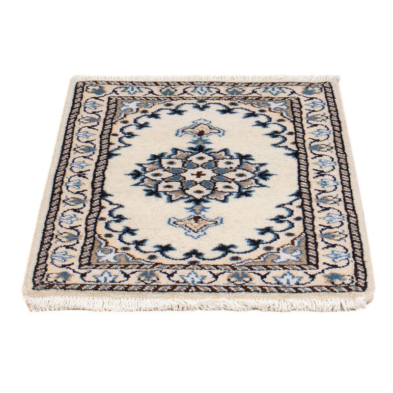 Alfombra persa - Nain - 60 x 40 cm - crema