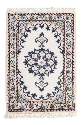 Alfombra persa - Nain - 60 x 40 cm - crema