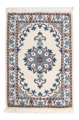 Alfombra persa - Nain - 60 x 40 cm - crema