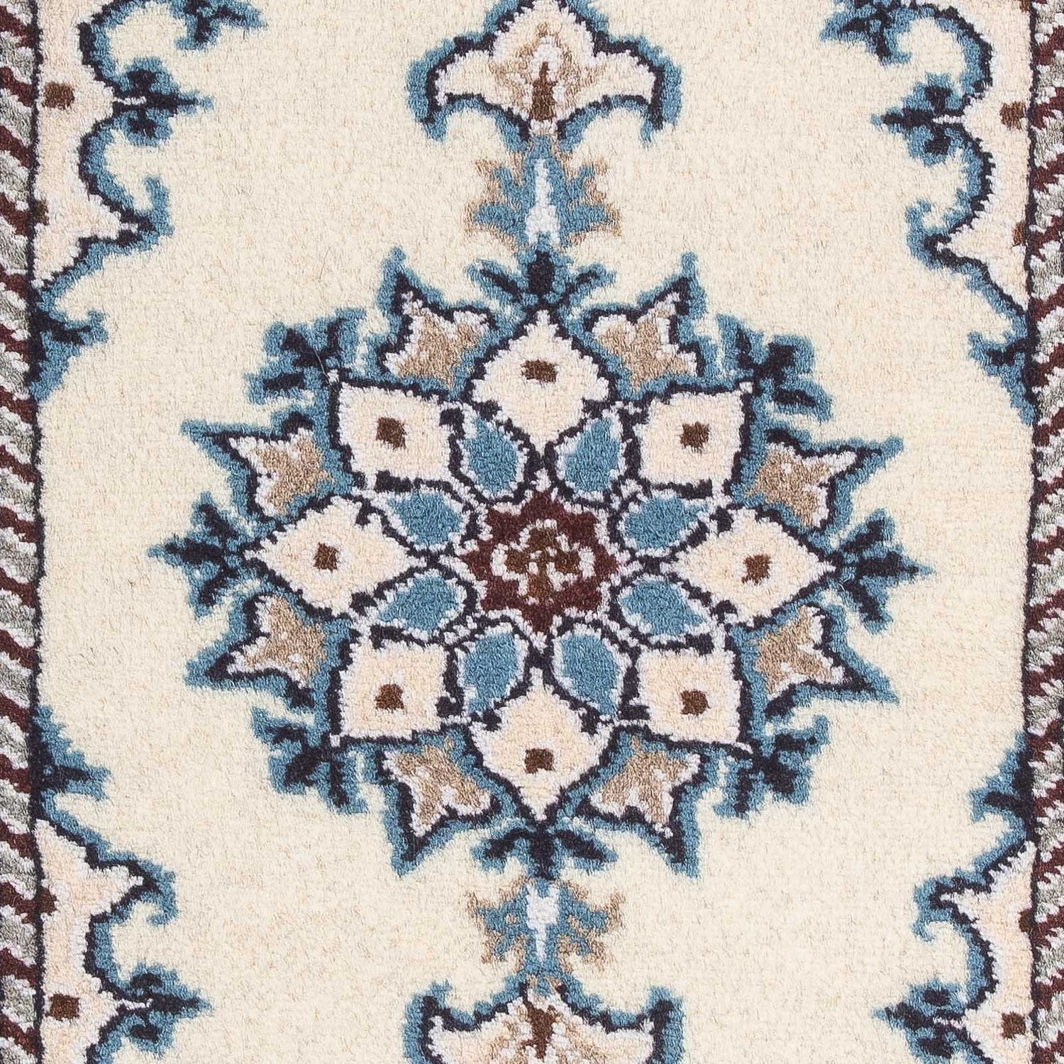 Alfombra persa - Nain - 60 x 40 cm - crema