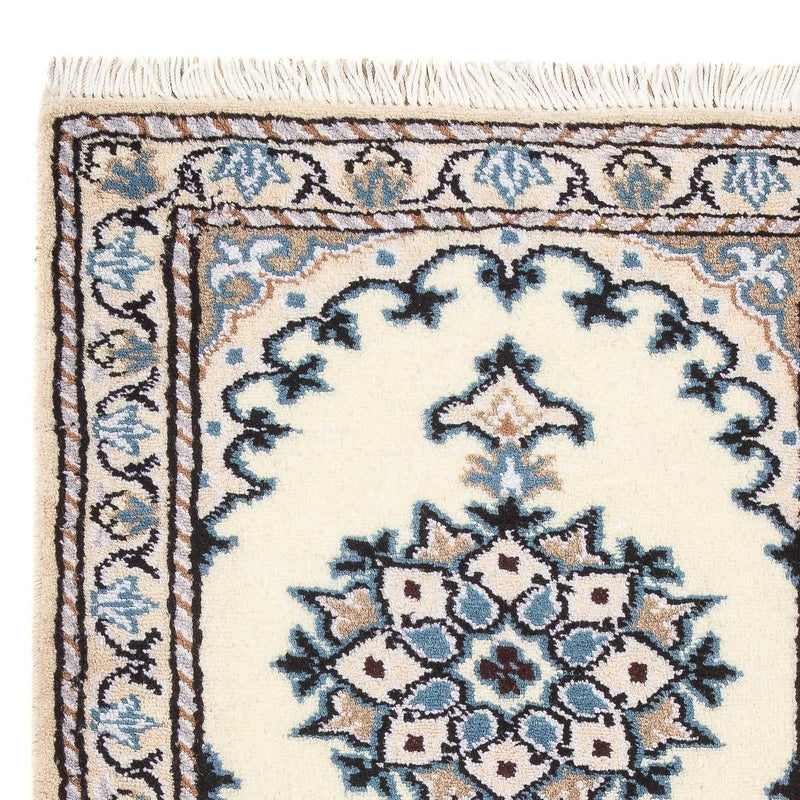 Alfombra persa - Nain - 60 x 40 cm - crema