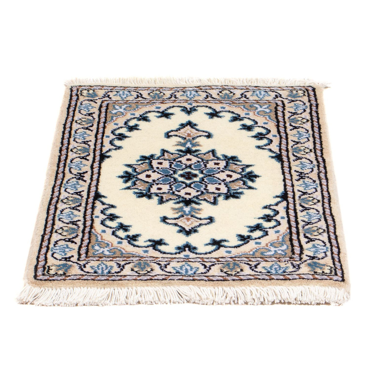 Alfombra persa - Nain - 60 x 40 cm - beige