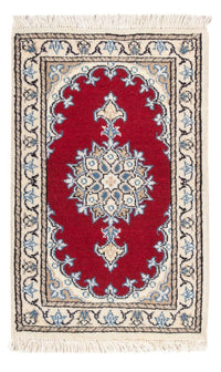 Alfombra persa - Nain - 60 x 40 cm - rojo
