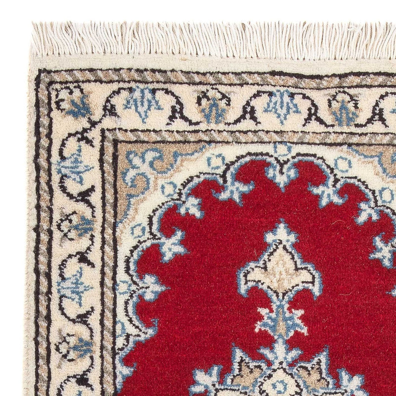 Alfombra persa - Nain - 60 x 40 cm - rojo