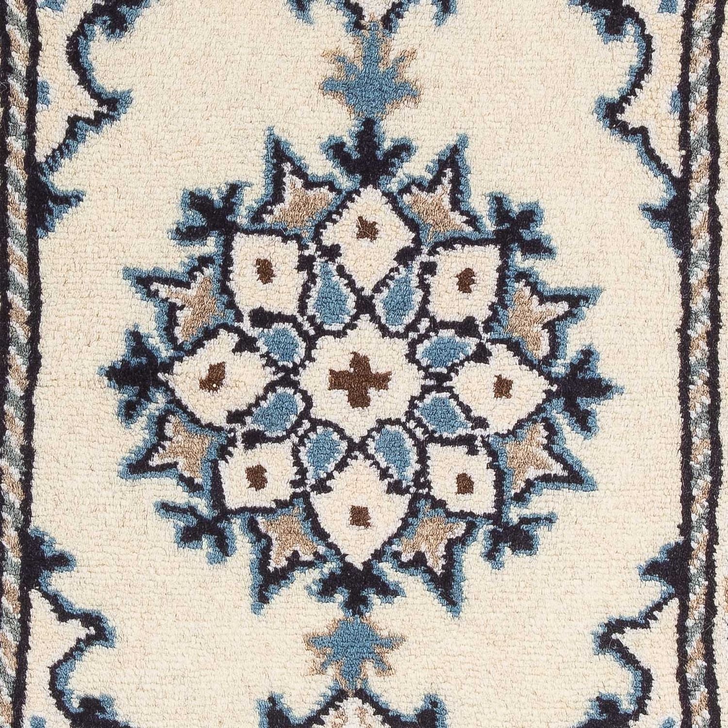 Alfombra persa - Nain - 60 x 40 cm - beige