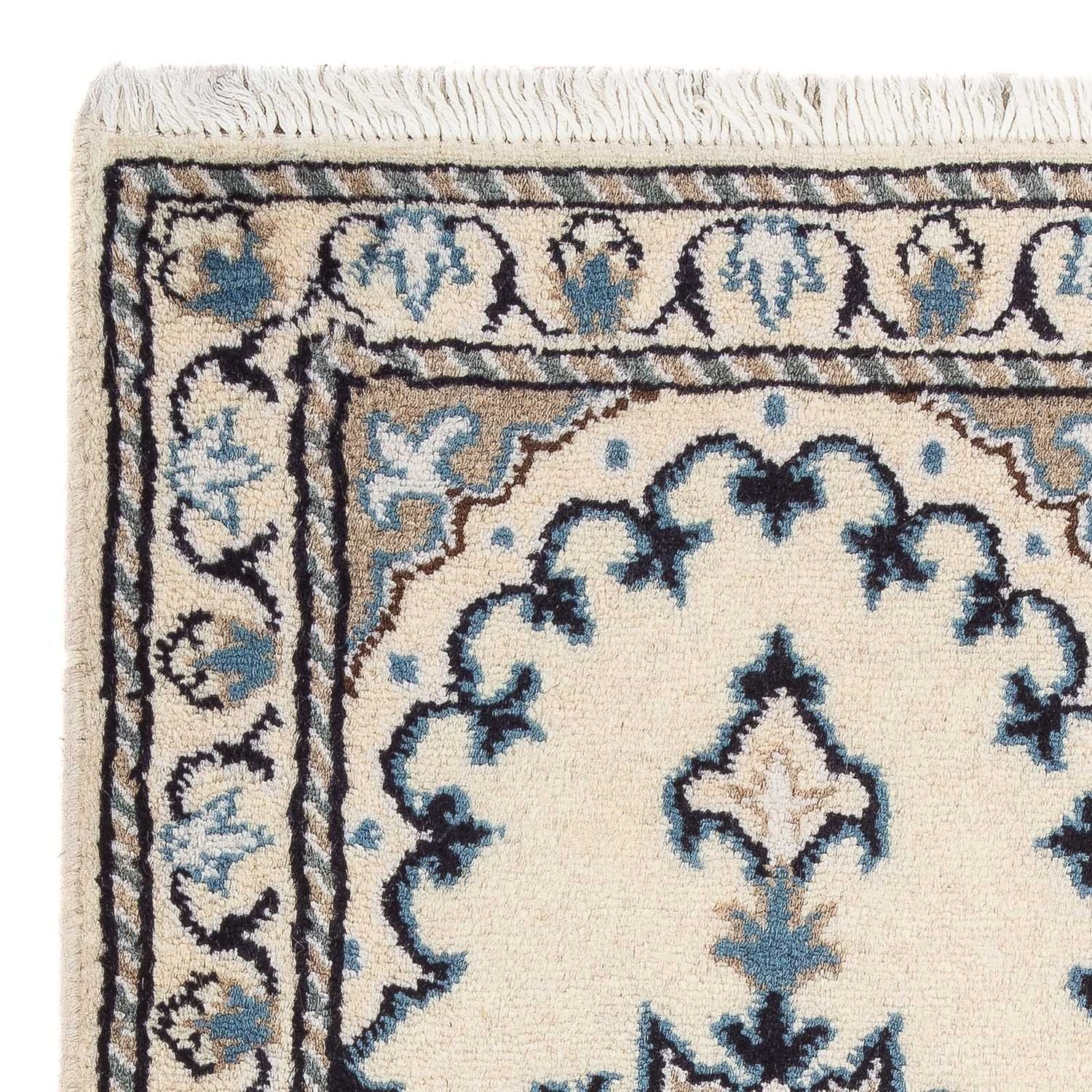 Alfombra persa - Nain - 60 x 40 cm - beige