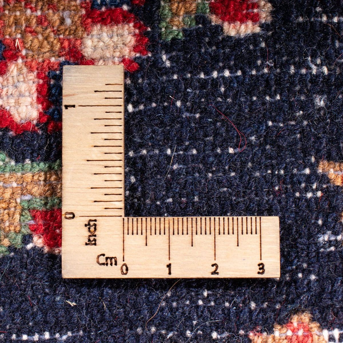 Alfombra de pasillo Alfombra persa - Clásica - 382 x 80 cm - azul oscuro