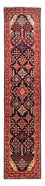 Alfombra de pasillo Alfombra persa - Clásica - 377 x 85 cm - azul oscuro