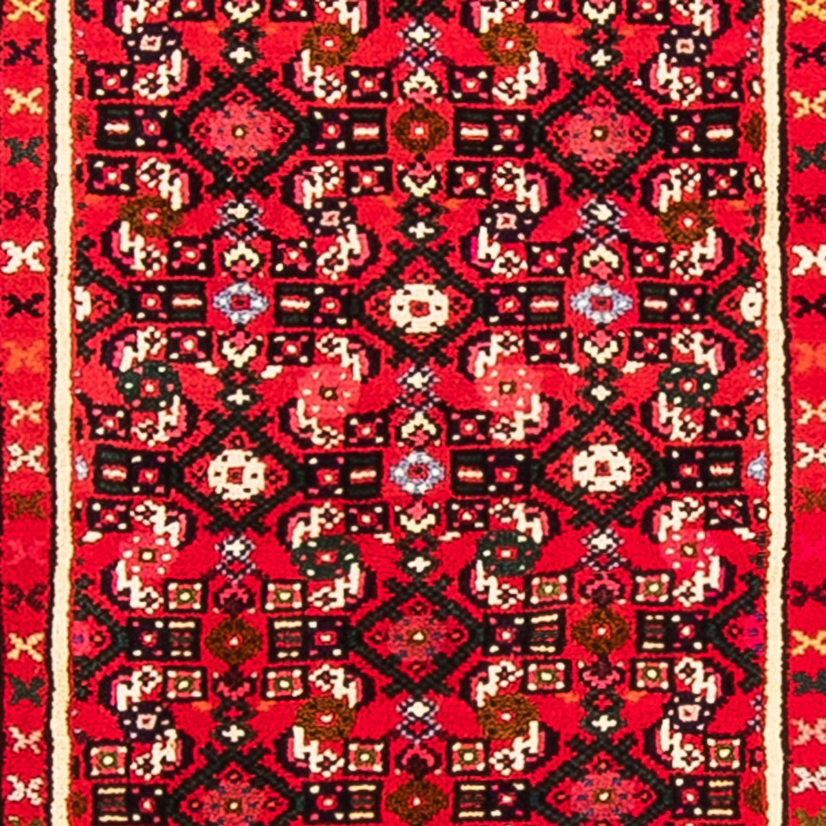 Alfombra de pasillo Alfombra persa - Nómada - 367 x 72 cm - rojo