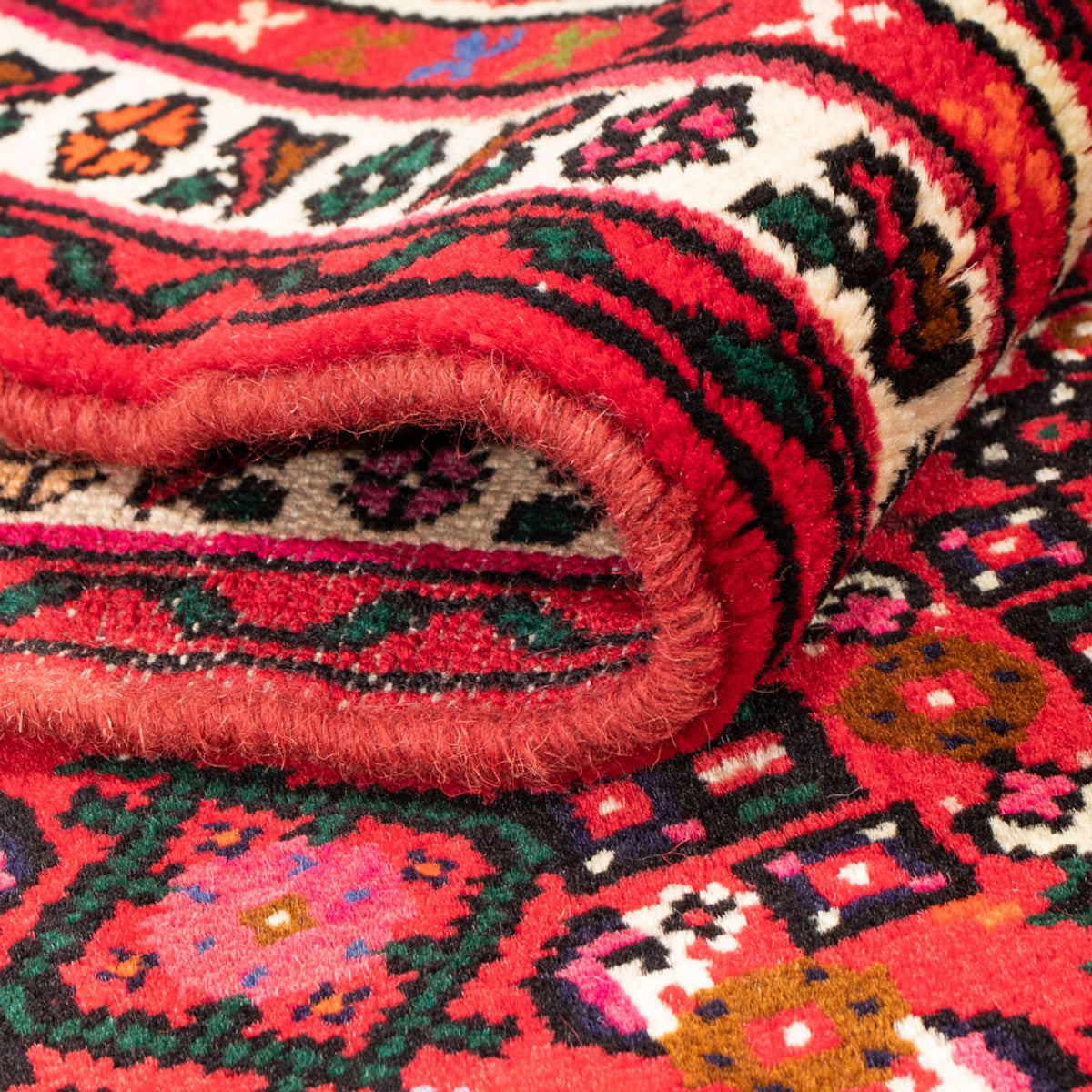 Alfombra de pasillo Alfombra persa - Nómada - 367 x 72 cm - rojo