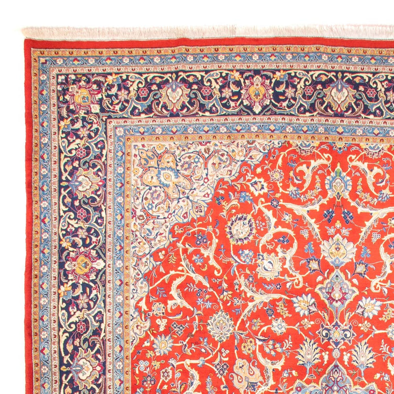Alfombra Persa - Isfahan - Prima - 461 x 338 cm - rojo