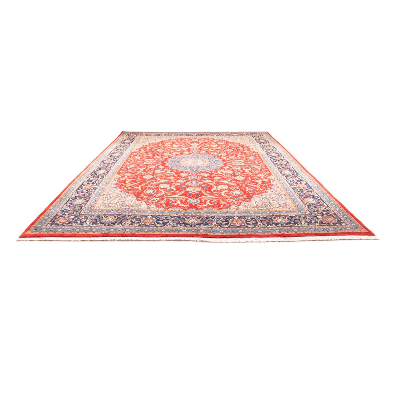 Alfombra Persa - Isfahan - Prima - 461 x 338 cm - rojo