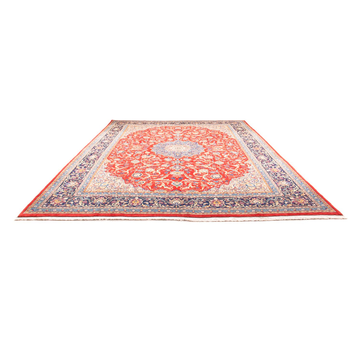 Alfombra Persa - Isfahan - Prima - 461 x 338 cm - rojo
