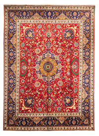 Alfombra persa - Tabriz - 390 x 289 cm - rojo