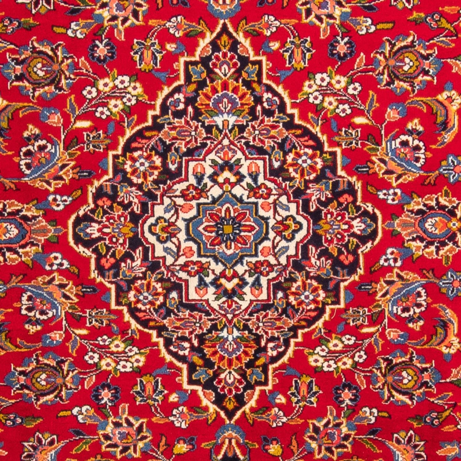 Alfombra persa - Keshan - 319 x 243 cm - rojo