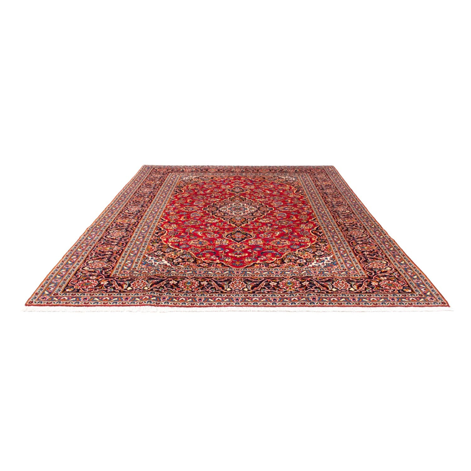 Alfombra persa - Keshan - 319 x 243 cm - rojo