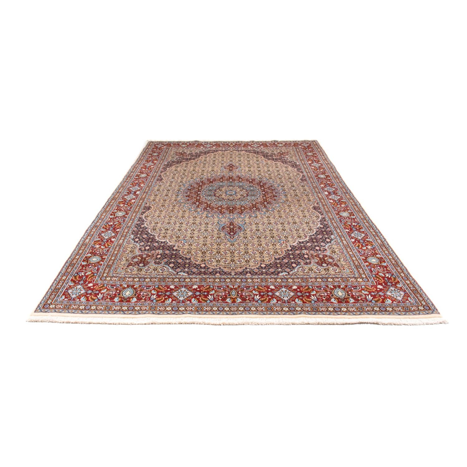 Alfombra persa - Clásica - 303 x 195 cm - beige