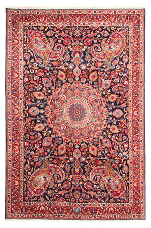 Alfombra persa - Clásica - 303 x 200 cm - azul oscuro