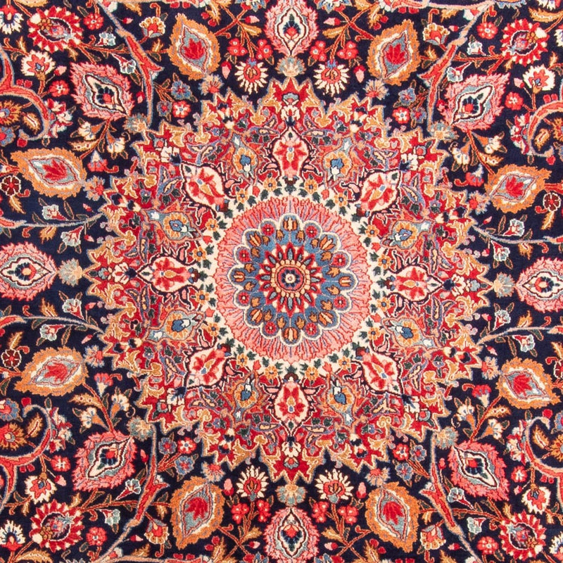 Alfombra persa - Clásica - 303 x 200 cm - azul oscuro