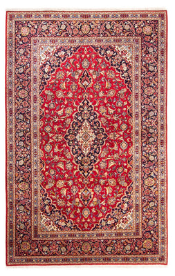 Alfombra persa - Keshan - 320 x 214 cm - rojo