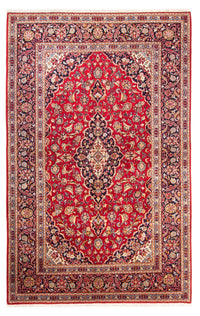 Alfombra persa - Keshan - 320 x 214 cm - rojo